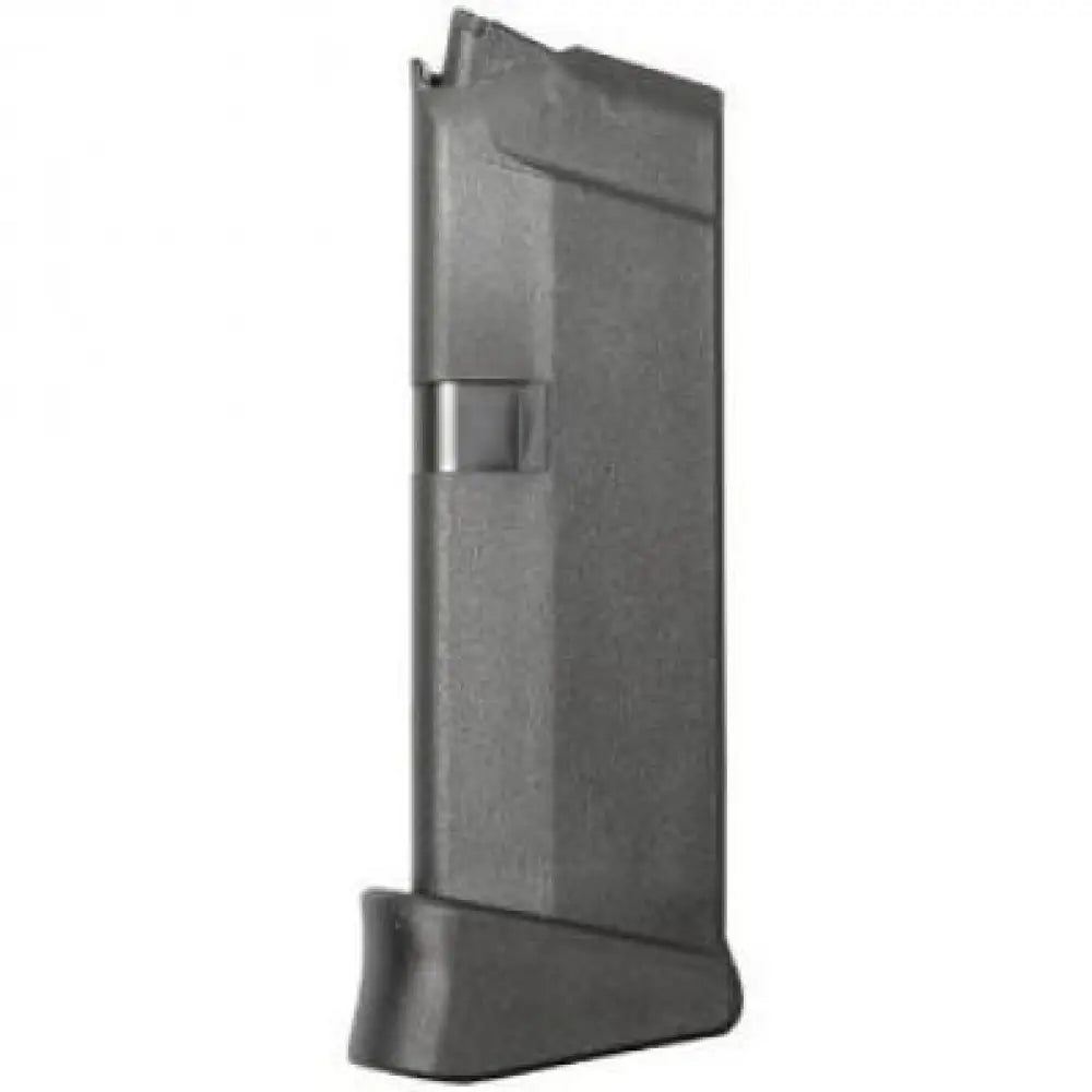 Glock Handgun Magazines Factory Original 43 Magazine with Ext Finger Black Polymer Rest 9mm Luger 6/rd Pkg’d Buy