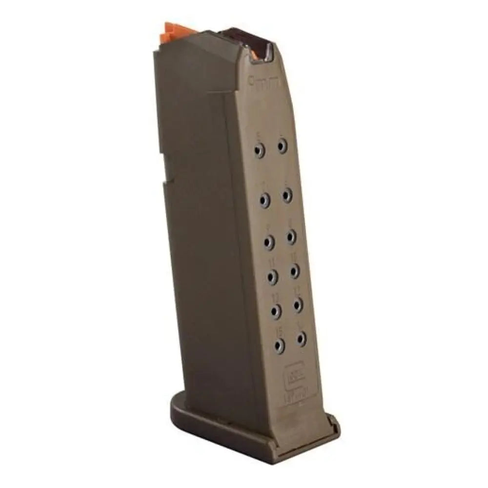 Glock Handgun Magazines Gen5 Factory Magazine G19 G26 9mm Luger - Flat Dark Earth 15/rd (pkg) Buy at Faith and Freedom