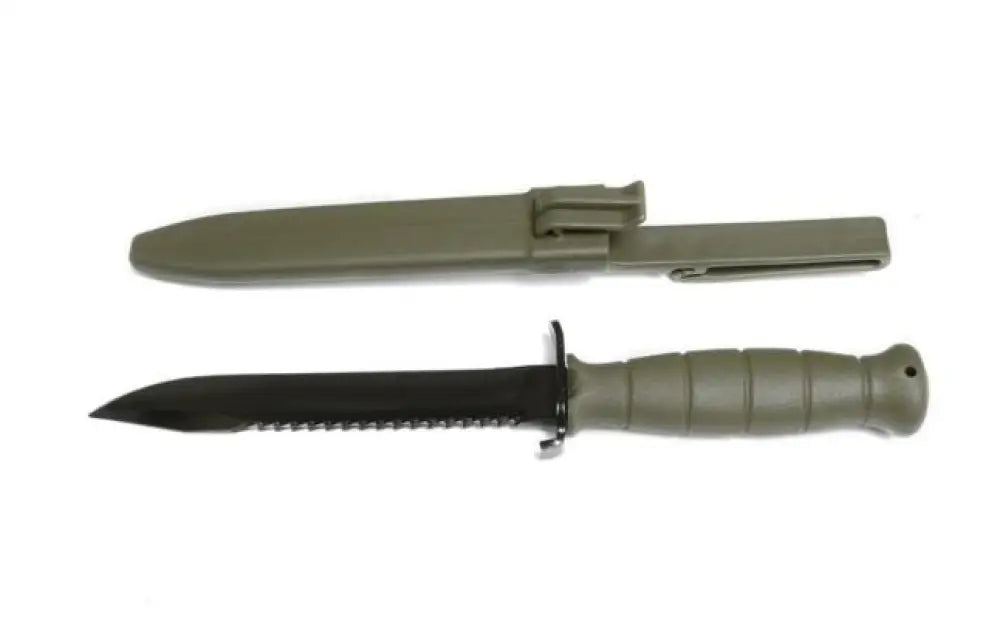 Glock Knives & Edged Tools Field Knife / Saw Back - Battle Green (pkg’d) Buy at Faith and Freedom Outdoors