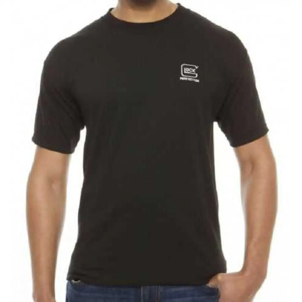 Glock Oem Perfection Short Sleeve T-shirt 3xl 3x-large Black Cotton Md: Aa11005
