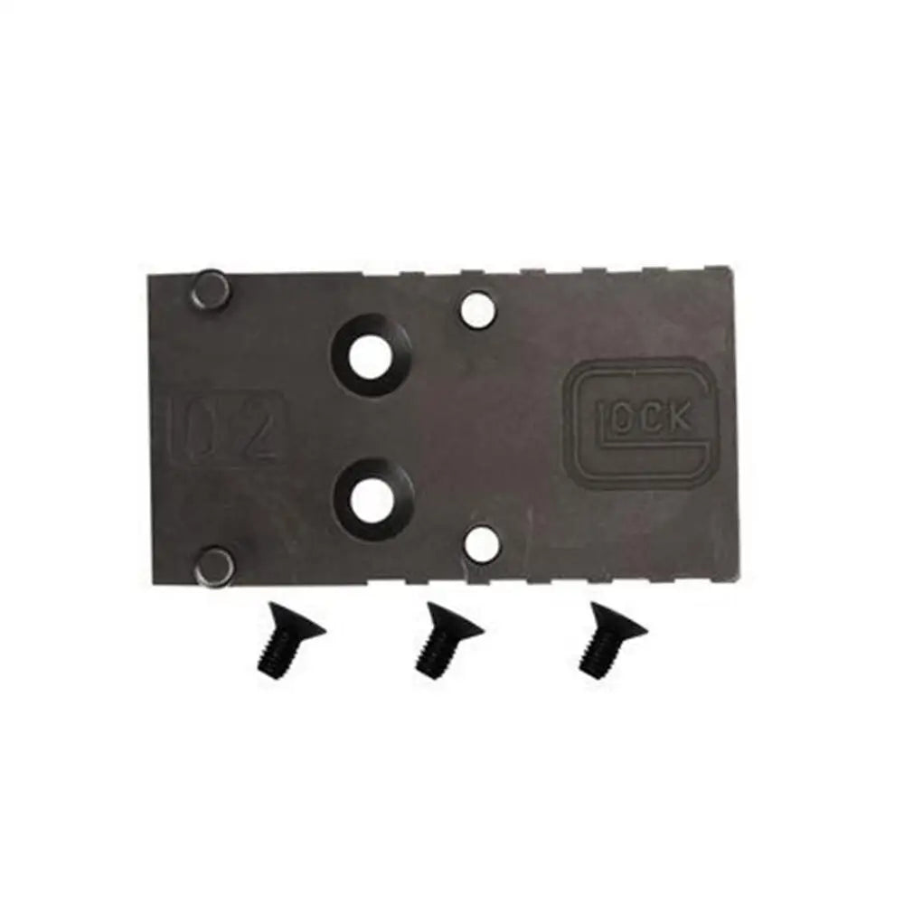 Glock Red Dot Sight Mounts & Adapters Mos Adapter Plate 02 Set for 17/19/45/47/34 Buy at Faith and Freedom Outdoors