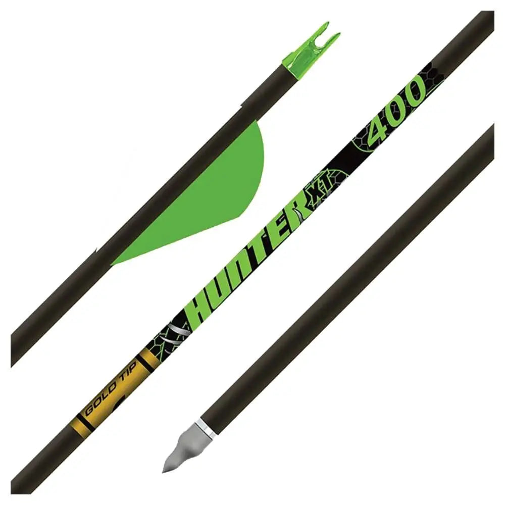Gold Tip Arrows Hunter Xt 400 2in Raptor Vanes - 1/2dz Buy at Faith and Freedom Outdoors