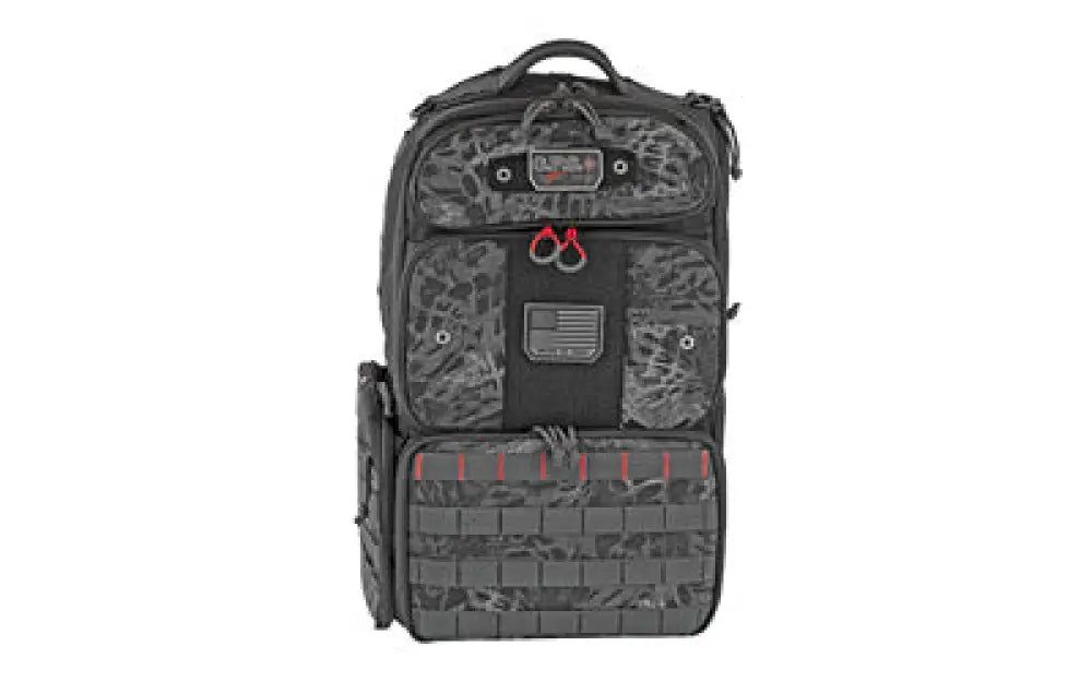 Gps Tac Range Backpack Tall Blackout Buy at Faith and Freedom Outdoors - Packs & Bags - Range Bag