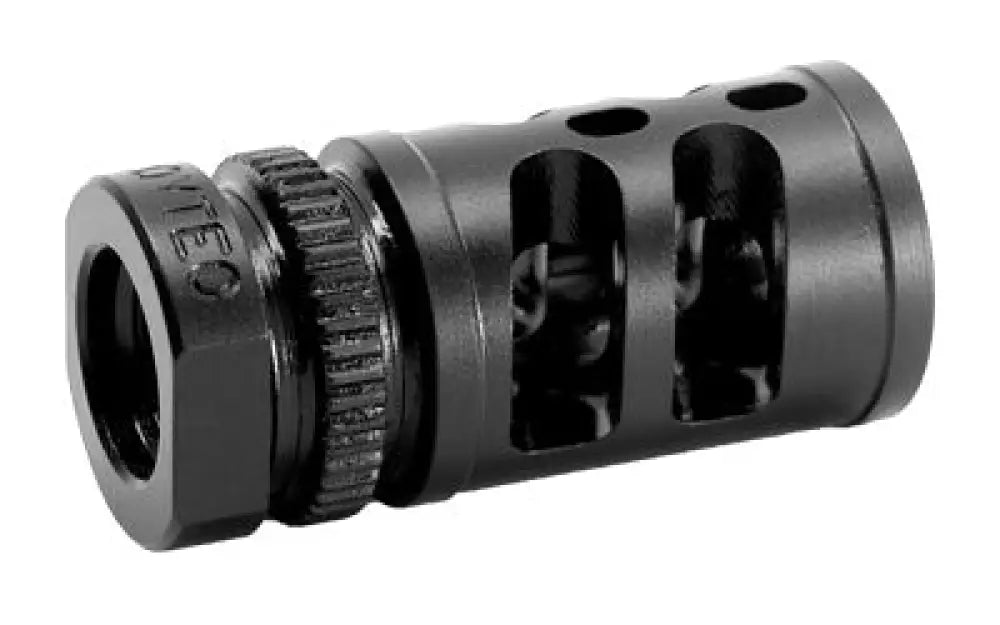 Grovtec G-comp 9mm 1/2x28 Blk Buy at Faith and Freedom Outdoors - Muzzle Devices