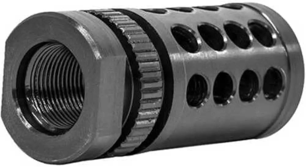 Grovtec us Inc G-nite Flash Suppressor 308 Cal 5/8’’-24 Tpi Black Nitride Steel - Gthm318