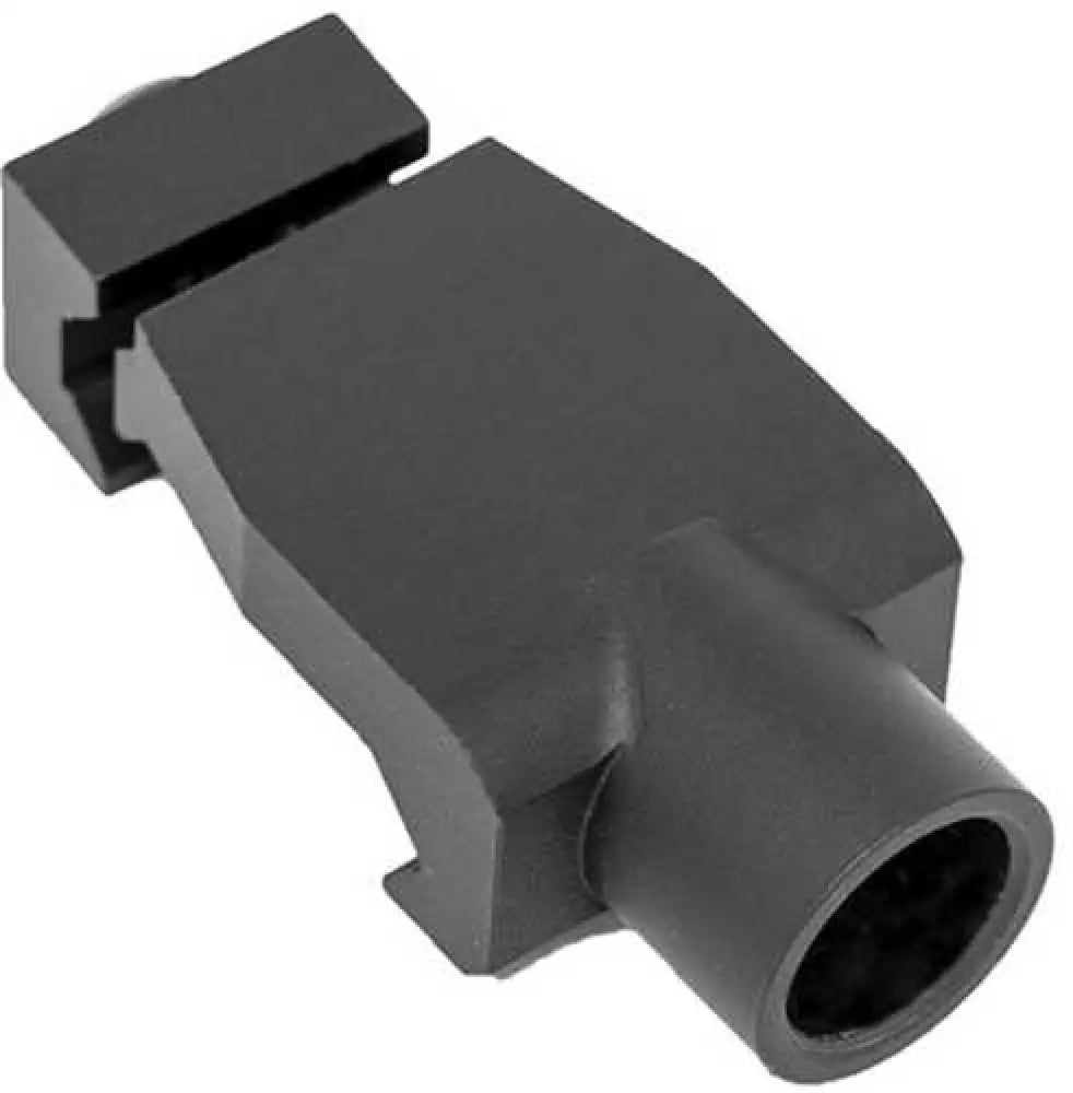 Grovtec us Inc Side Mount Low Profile Black Hardcoat Anodized Push Button Base - Gtsw322