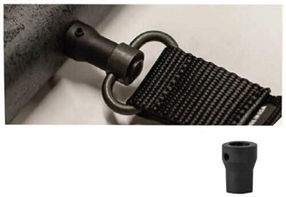 Grovtec us Push Button Base to Stud Adaptor Black Anodize - Gtsw108