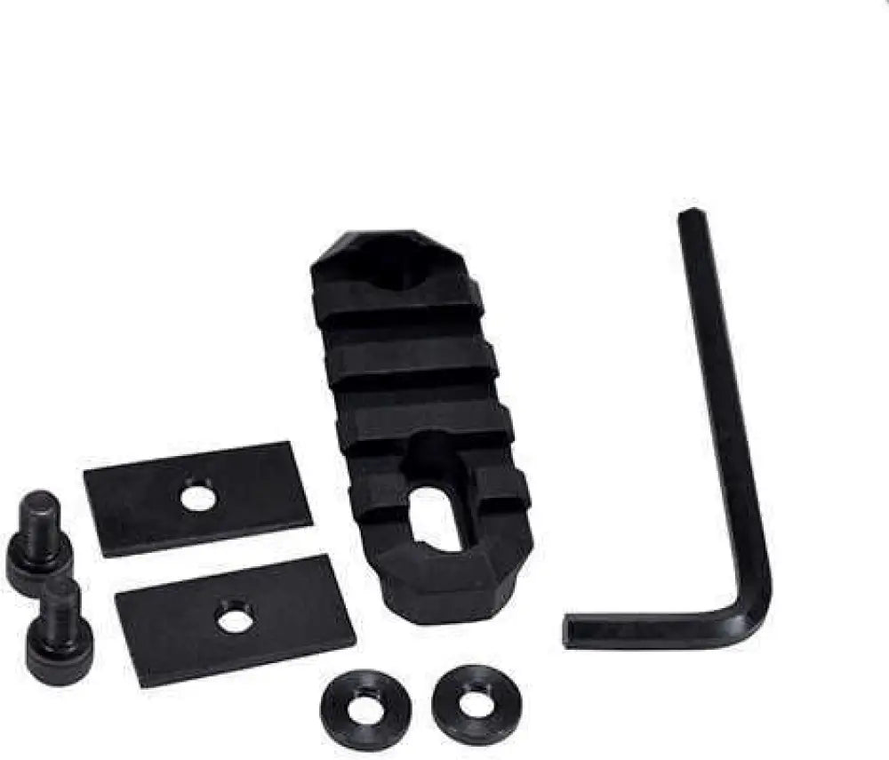 Grovtec Usa Inc. Ar Stock Picatinny Rail 2.20’’ Length 5 Slots Black Md: Gtsw189