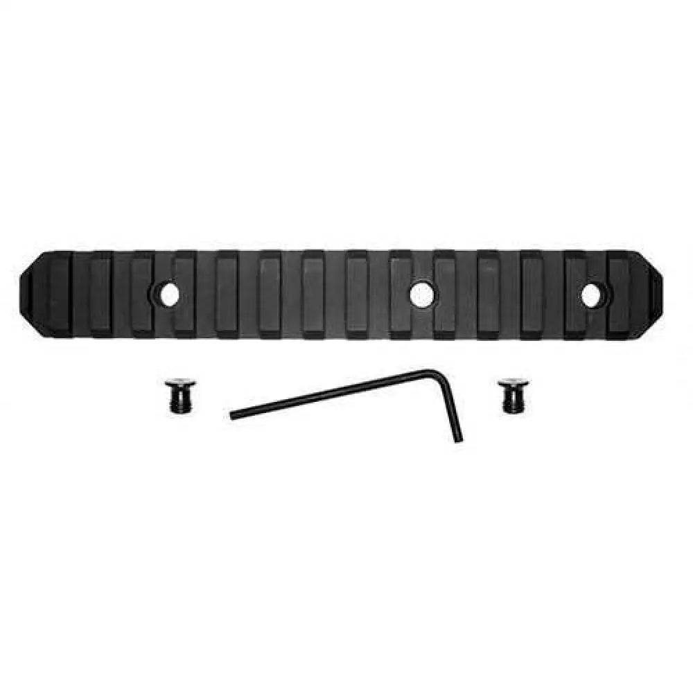 Grovtec Usa Inc. Keymod Picatinny Rail 6’’ Length 15 Slots Black Md: Gtsw230