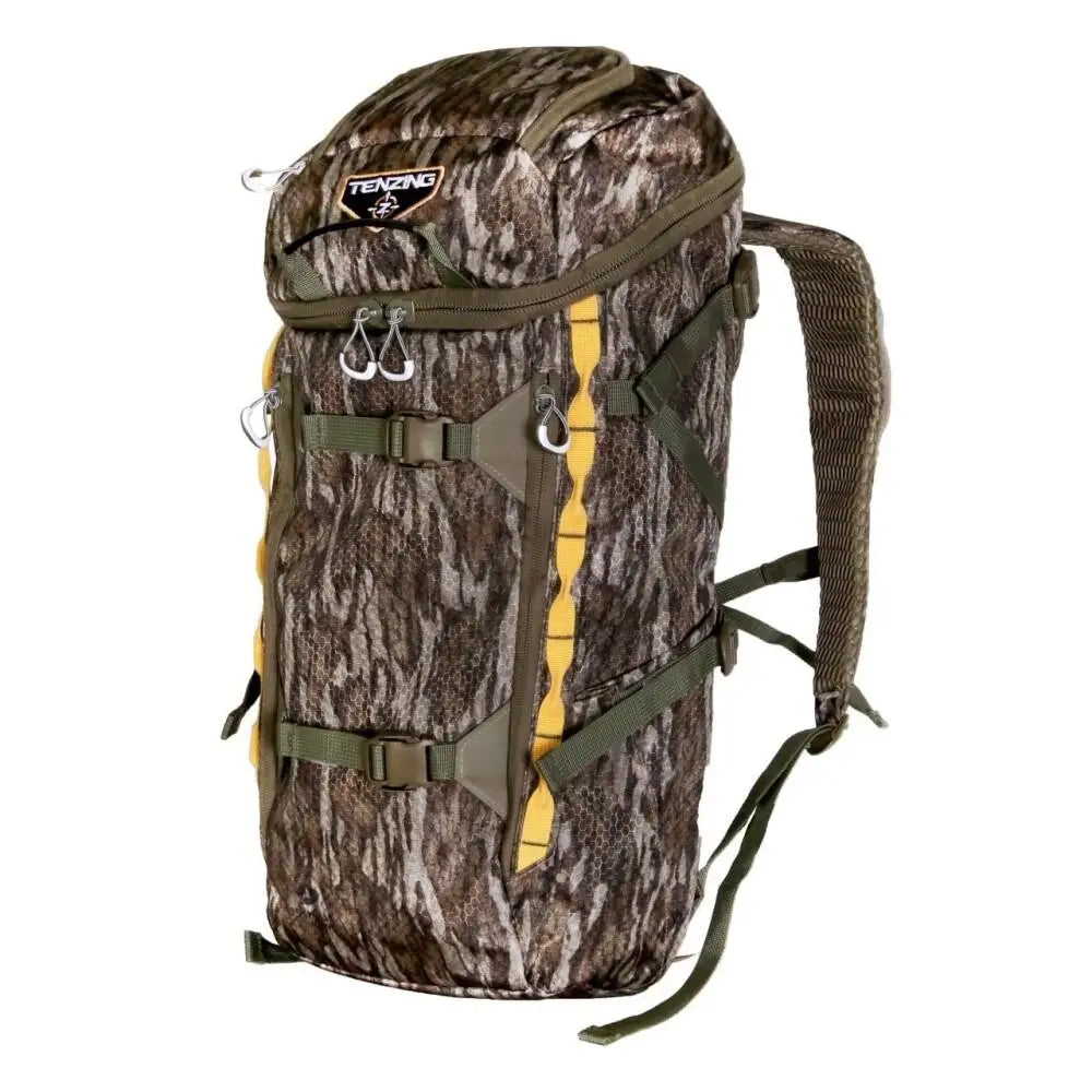 Gsm Backpacks|shooting Tenzing Day Pack 1500 Backpack Mossy Oak Bottomland Buy at Faith and Freedom Outdoors