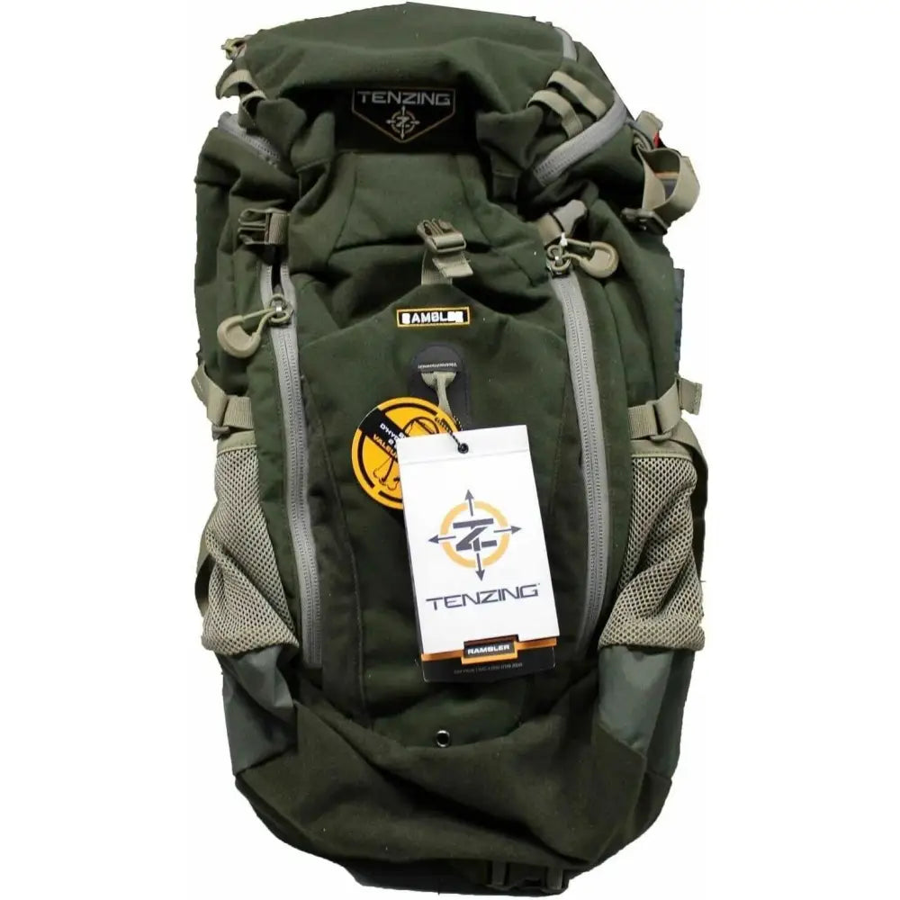 Gsm Backpacks|shooting Tenzing Tx15 Rambler Loden Backpack Green Buy at Faith and Freedom Outdoors