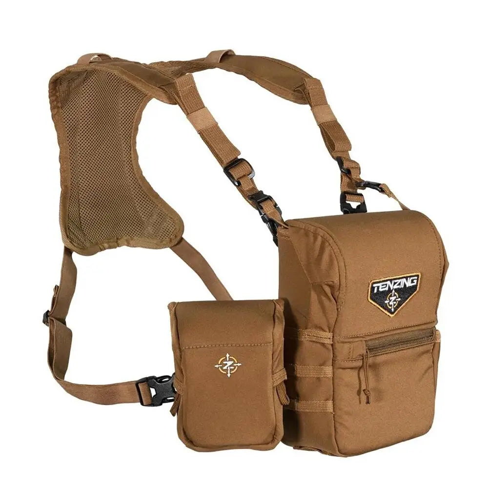 Gsm Binocular Cases & Harnesses Tenzing Bino Harness Buckskin Tan Small Buy at Faith and Freedom Outdoors