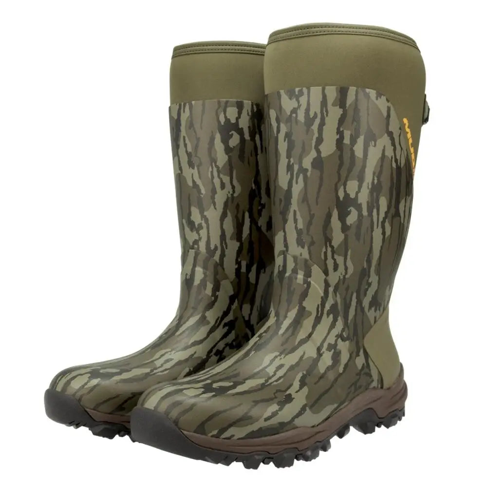 Gsm Boots & Shoes Muddy Dv8 17’’ Non-insulated Mossy Oak Bottomland Size 10d Buy at Faith and Freedom Outdoors