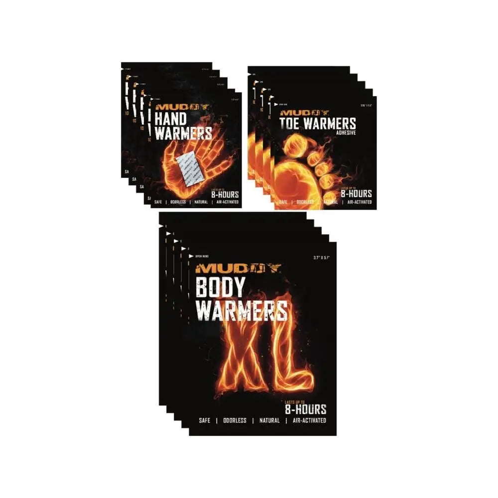 Gsm Emergency & Survival|hunting Muddy Disposable Hand and Foot Warmers Variety Pack 2 Ea. Hand/toe/xl Buy at Faith