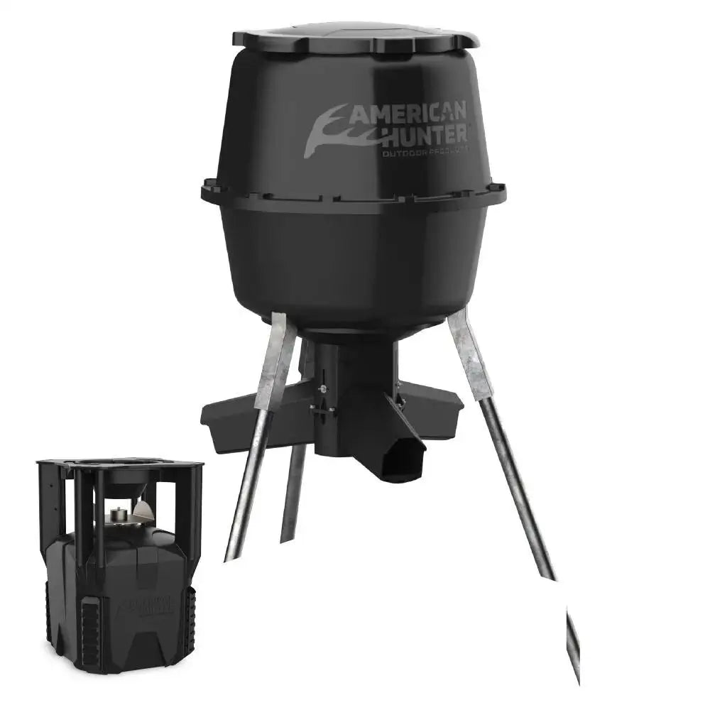 Gsm Feeders American Hunter Xde-pro Feeder with 30 Gal Buy at Faith and Freedom Outdoors