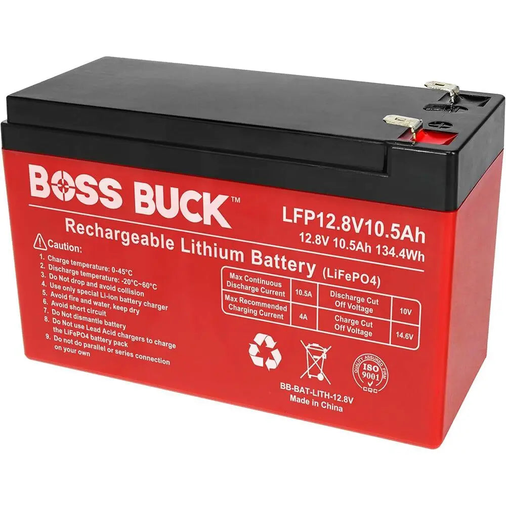 Gsm Feeders Boss Buck 12v 10.5mah Lithium Feeder Battery Buy at Faith and Freedom Outdoors