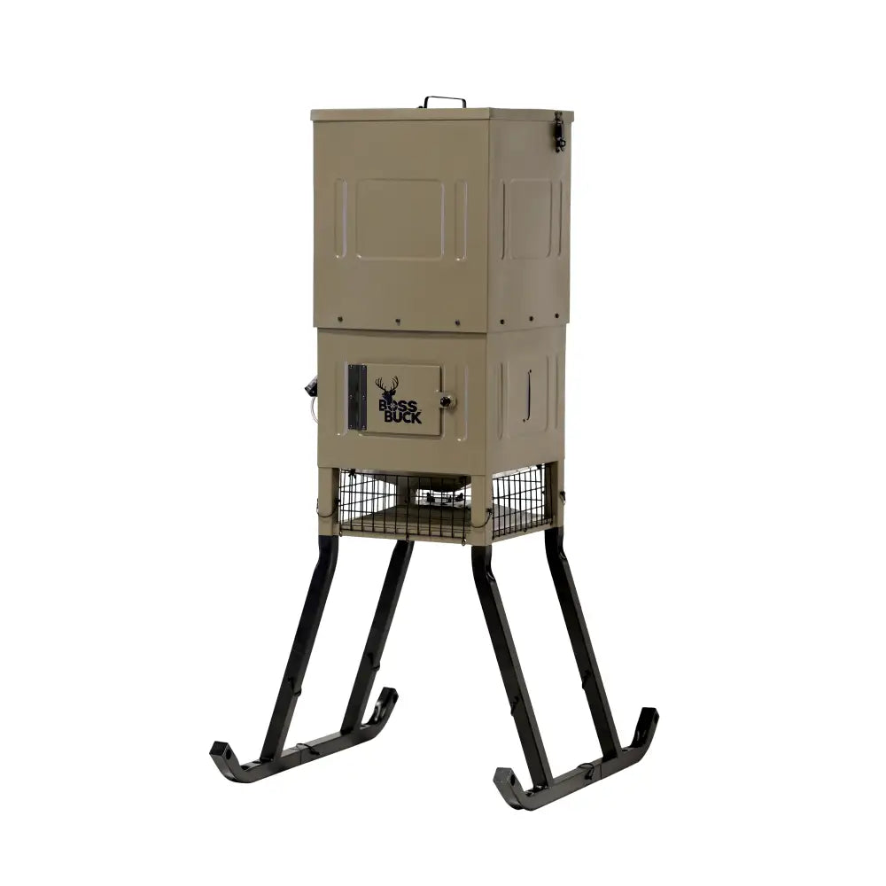 Gsm Feeders|hunting Boss Buck Fill Sled Feeder with Diverter Plate and Solar Panel 300lb Motor Freight Only Buy