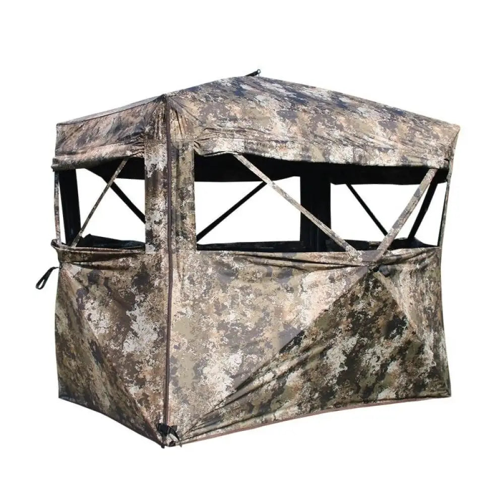 Gsm Ground Blinds Muddy the Garage Blind 4’x6’ Camo Buy at Faith and Freedom Outdoors