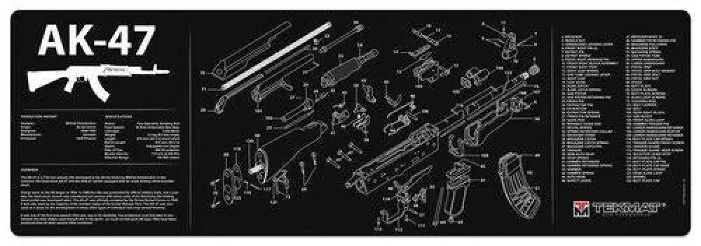 Gsm Gun Cleaning Mats Tekmat 12x36 Mat - Ak47 Buy at Faith and Freedom Outdoors