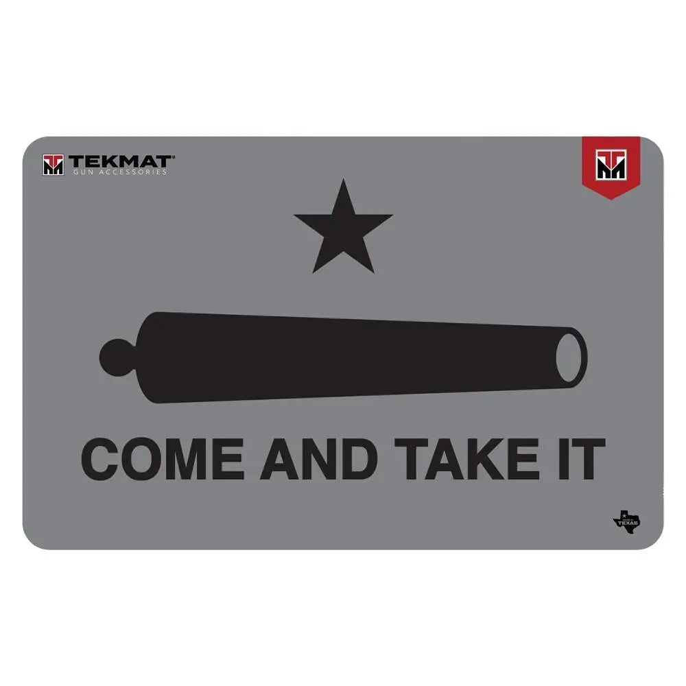 Gsm Gun Cleaning Mats Tekmat Come and Take it Cannon Mat Buy at Faith and Freedom Outdoors