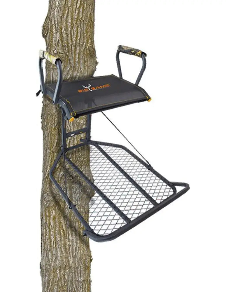 Gsm Hang on Treestands Big Game Captain Xc Hang-on Treestand 20 Lb Supports Up to 300 Lbs Buy at Faith and Freedom