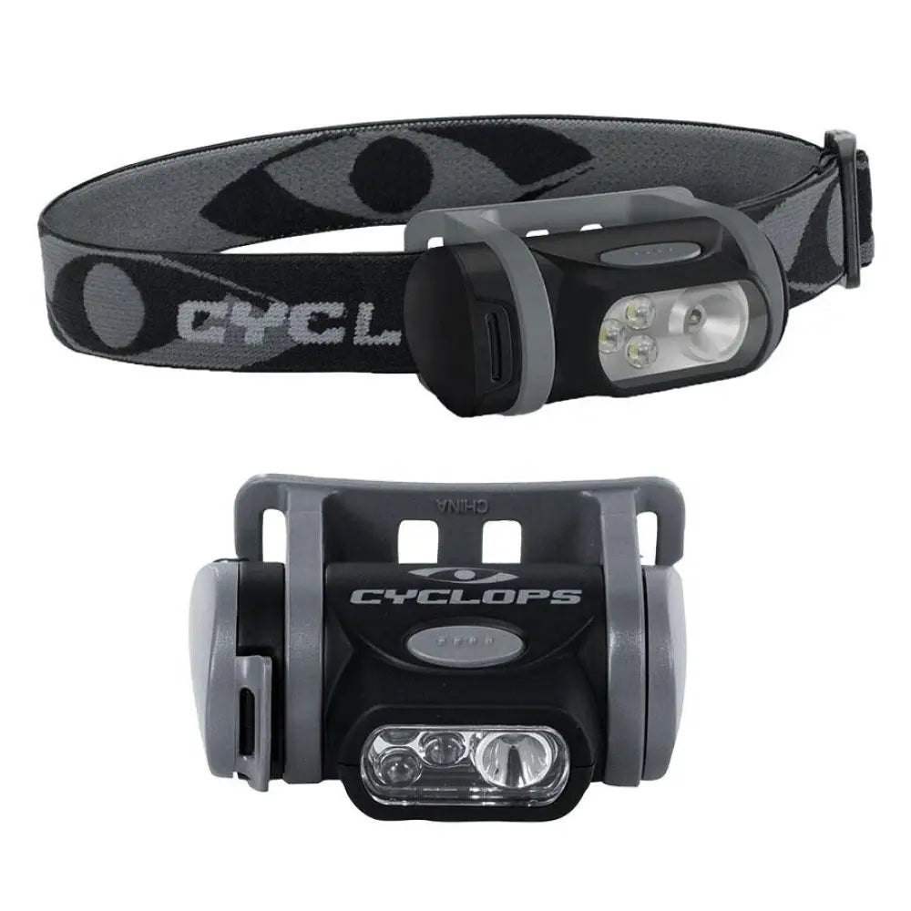 Gsm Headlamps Cyclops Headlamp Titan Xp 2-stage Led 112lum Black/grey Buy at Faith and Freedom Outdoors