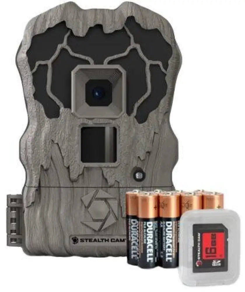 Gsm Non Cellular Trail Cameras Stealthcam Qv18k Camera 18mp 18 Ir with Distressed Finish - Batteries & 16gb Sd Card Buy