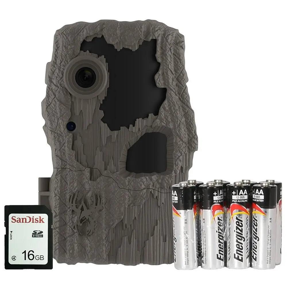 Gsm Non Cellular Trail Cameras Wildgame Innovations Spark 2.0 Digital Camera Combo 18mp with 8 Aa Batteries and Sd Card