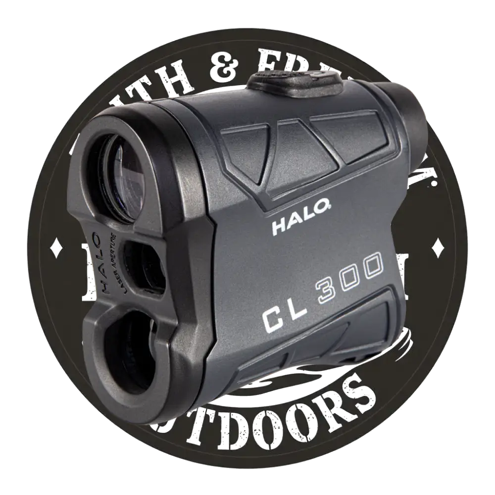 Gsm Optics|rangefinders Halo Cl300-20 5x Rangefinder 300/yds Tree / max 500/yds Target - Black Buy at Faith and Freedom