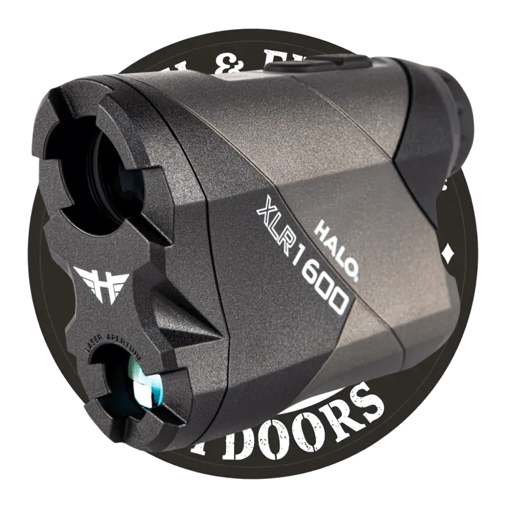 Gsm Rangefinders Halo Xlr1600 6x Rangefinder 1600/yds Range Angle Intelligence - Black Buy at Faith and Freedom Outdoors