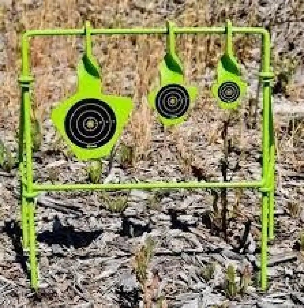 Gsm Steel Targets Sme Spinning Target System Rated for 22 Pistol and Rifle Shooters Buy at Faith and Freedom Outdoors