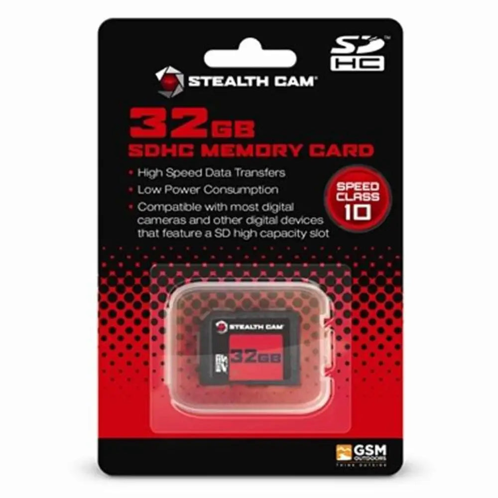 Gsm Trail Camera Accessories|hunting Stealthcam 32gb Sdhc Card Buy at Faith and Freedom Outdoors