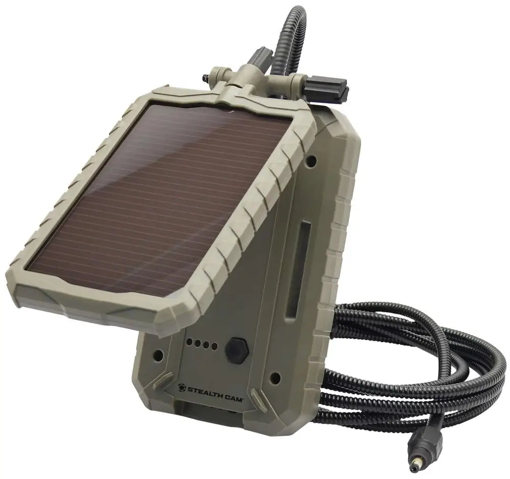 Gsm Trail Camera Accessories Stealthcam 3000mah Fieldmax External Ex Solar Battery Pack Buy at Faith and Freedom