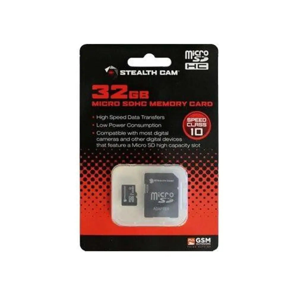 Gsm Trail Camera Accessories Stealthcam Micro Sd Card 32gb Buy at Faith and Freedom Outdoors