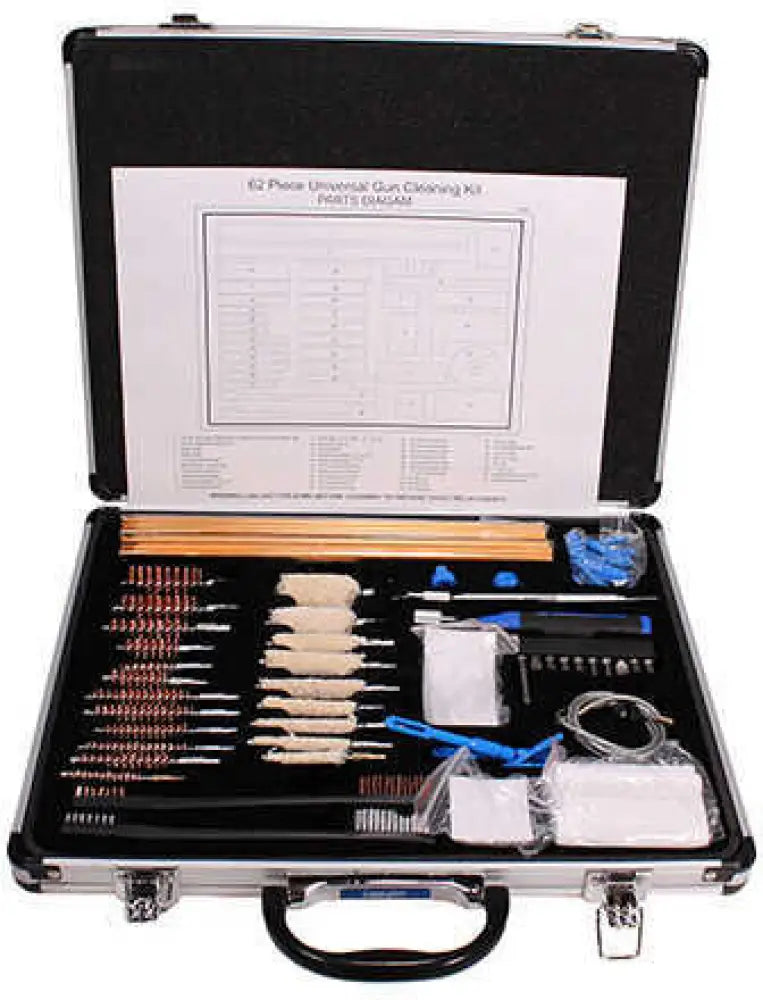 Gunmaster Cleaning Kit 62 Piece Super Deluxe Universal - 38296