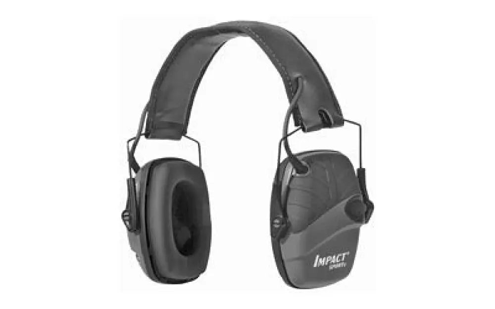 H/l Impact Sport Dlx Headband Black Buy at Faith and Freedom Outdoors - Ear Protection - Earmuff
