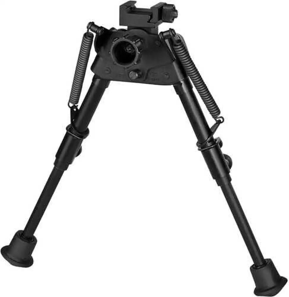 Harris Bipods S-brp Sb Rp Made of Steel/aluminum with Black Anodized Finish 6-9’’ Vertical Adjustment Rubber Feet Pica
