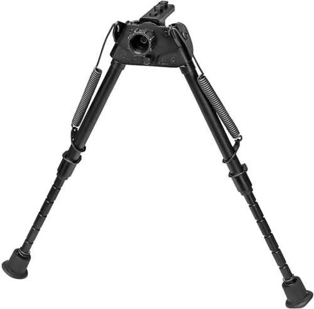 Harris Bipods S-lmm-lok Sl Mmlok Made of Steel/aluminum with Black Anodized Finish 9-13’’ Vertical Adjustment Notched l