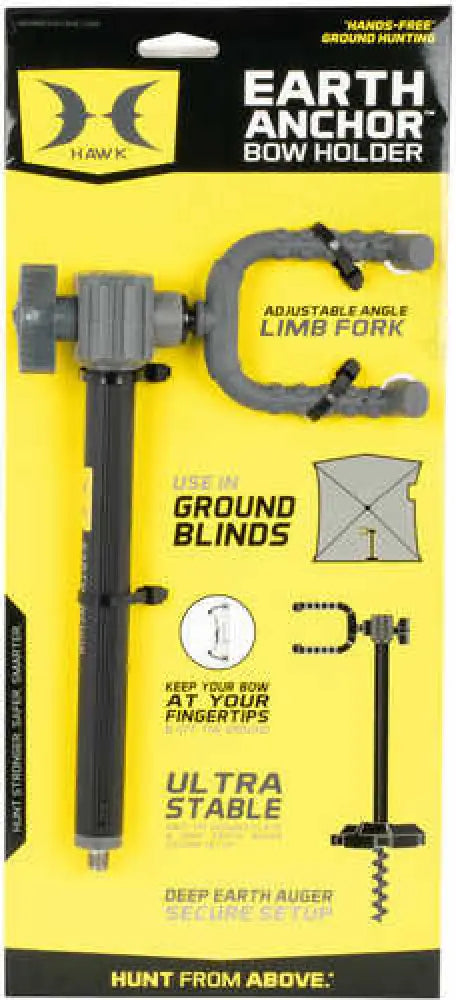 Hawk Earth Anchor Bow Holder - Hwk-3840