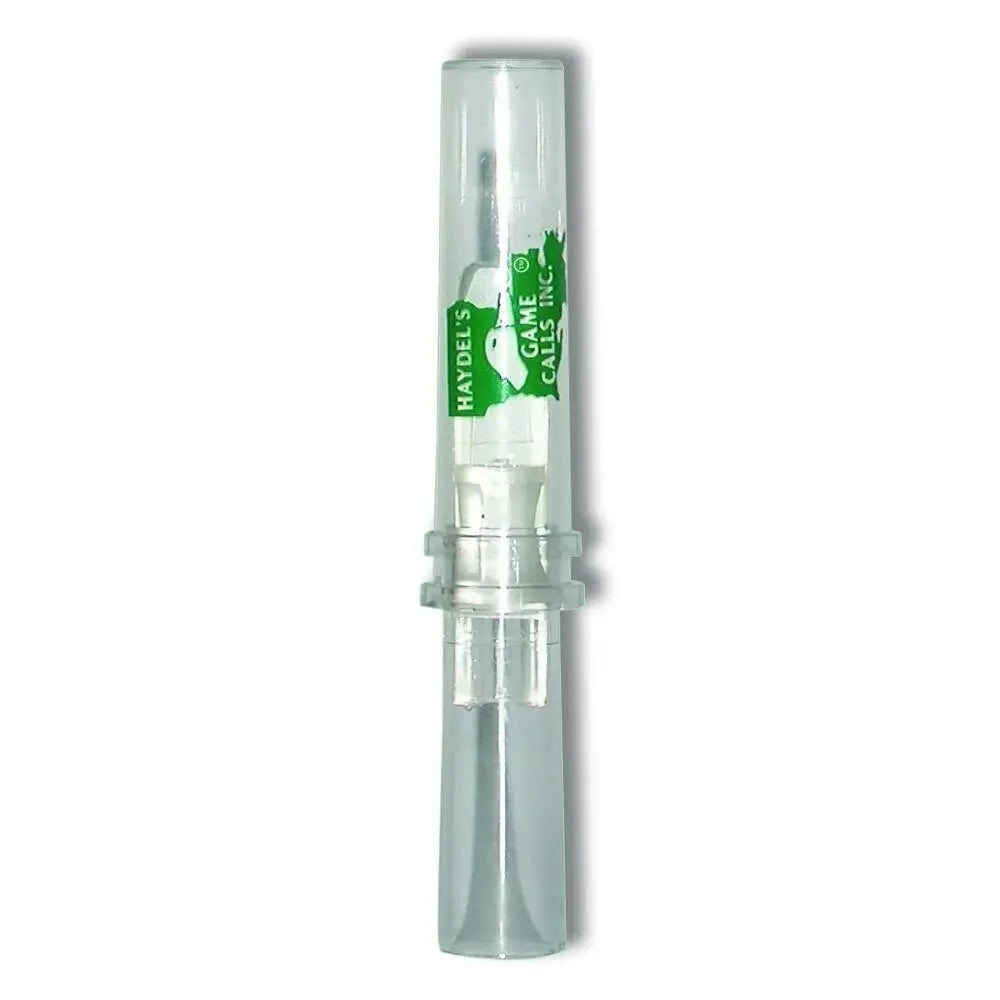 Haydel’s Game Calls Duck Dr-85g - Green Acrylic Double Reed Mallard Call Buy at Faith and Freedom Outdoors