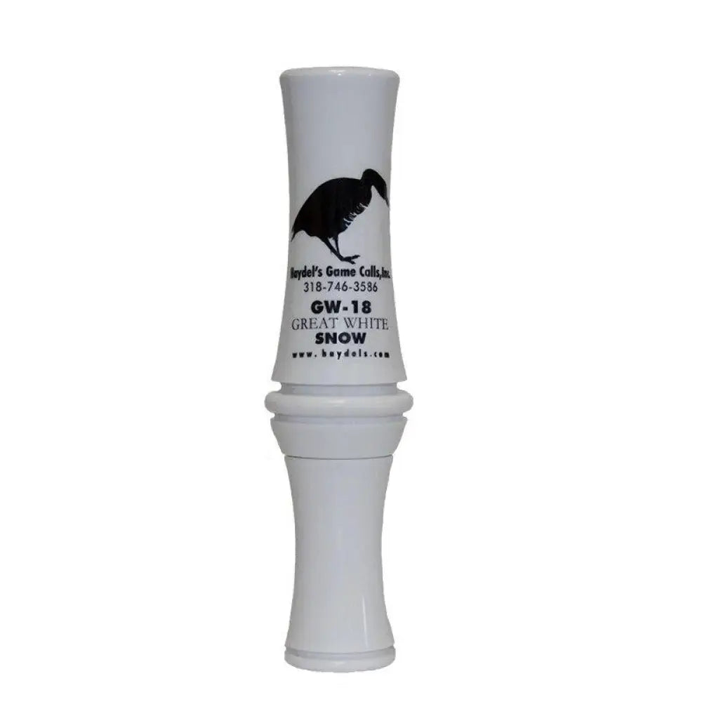 Haydel’s Game Calls Goose Calls|hunting Gw-18 Great White Snow Call Buy at Faith and Freedom Outdoors