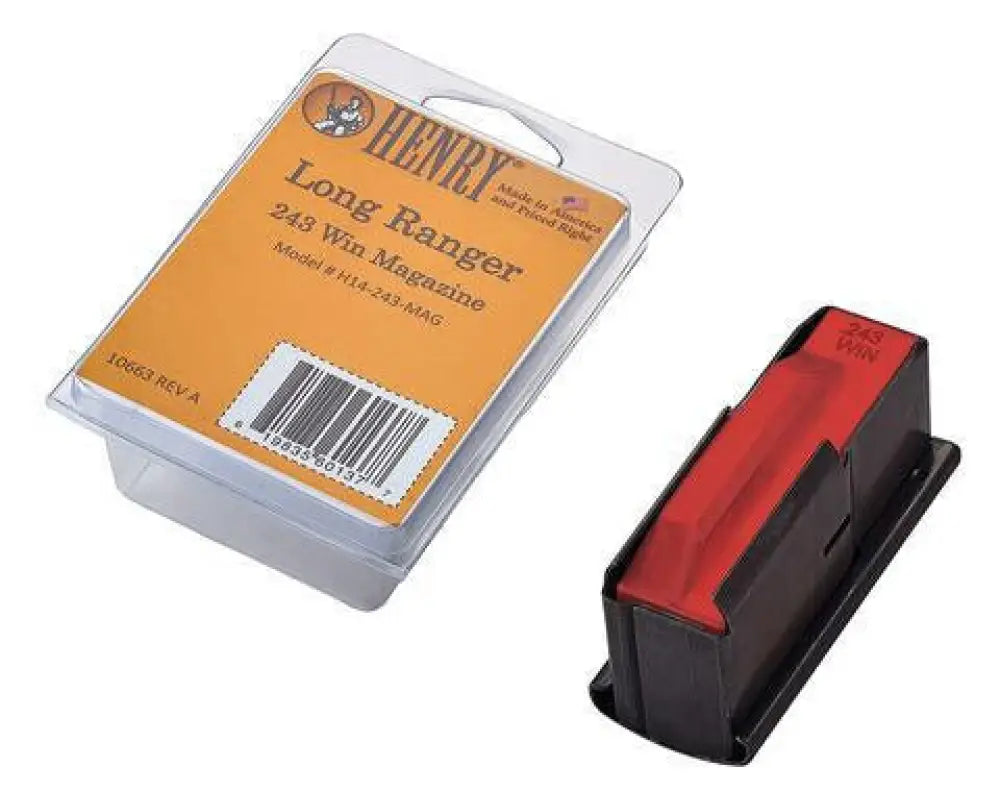 Henry Repeating Arms Company Rifle Magazines Long Ranger Magazine.243 Win 4/rd Buy at Faith and Freedom Outdoors