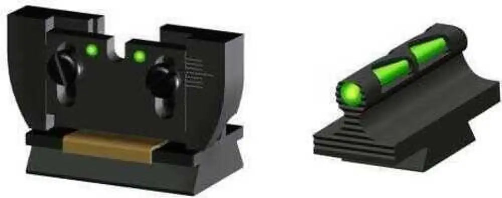 Hi-viz Litewave Sight Fits Rug 10/22 3 Color Red White Green Front/rear Rg1022