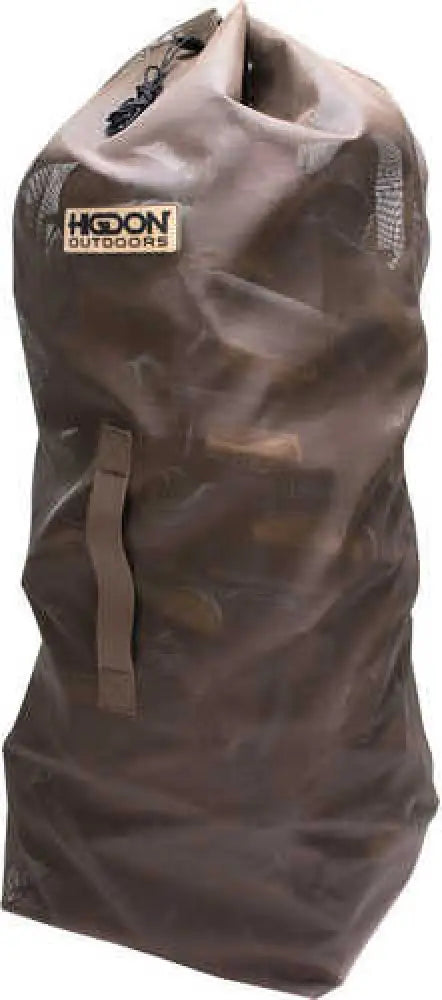Higdon Outdoors 37179 Decoy Bag Large Black Pvc Coated Mesh 51’’ x 18’’ 15’’ Holds Up to 56 Standard Decoys