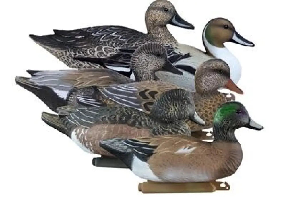 Higdon Outdoors Duck Decoys Battleship Puddle Pack with 2/ct Pintails Gadwalls Widgeons Buy at Faith and Freedom
