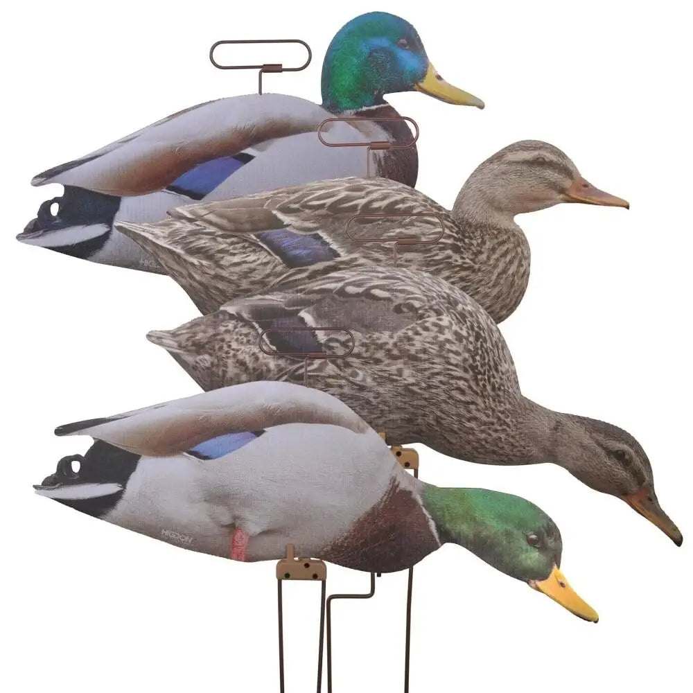 Higdon Outdoors Duck Decoys|hunting Flats Mallard Motion Sileft Handouettes 12/ct Buy at Faith and Freedom