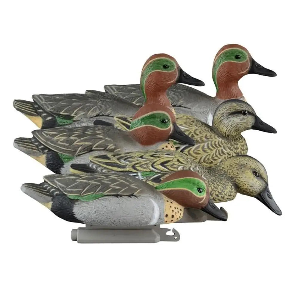 Higdon Outdoors Duck Decoys|hunting Standard Green Wing Teal Foam Filled 6pk Buy at Faith and Freedom