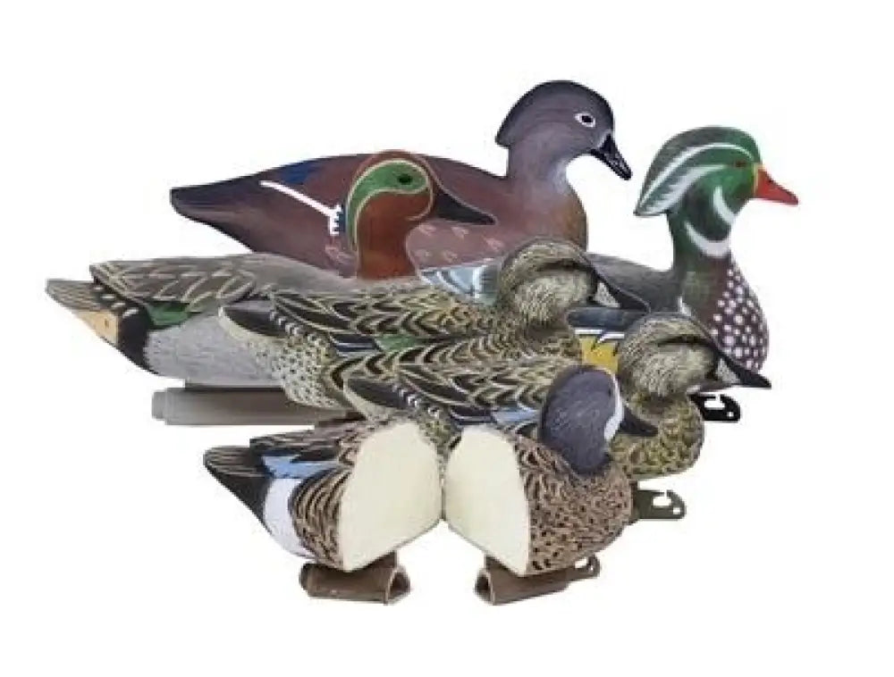 Higdon Outdoors Duck Decoys Puddle Pack - 2/ct Green Wing Teal Blue Wood Ducks Buy at Faith and Freedom
