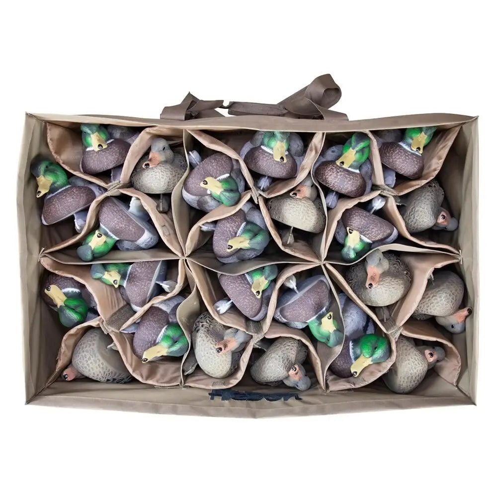 Higdon Outdoors Duck Decoys x Slot Universal Decoy Bag 6 to 24 Adjustable Slots Buy at Faith and Freedom