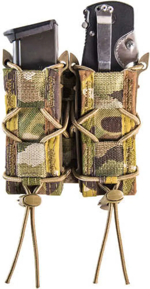 High Speed Gear 13pt12mc Taco Double Pistol Adjustable Belt Mount Cordura/polymer Multicam - 13pt12mc